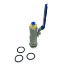 200L Steel Manual Valve Spigot Faucet, Outlet with Gasket One-piece Valve
