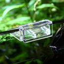 4x Plastic Support Clip Holder For Aquarium Fish Tank Glass Cover Clear 10mm