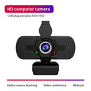110 Degree Lens 1080P FHD Webcam with Mic Privacy Cover USB Computer Web Camera