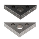 Square Triangle Protractor Framing Measure Ruler 45 90 Degree Carpenter Tool