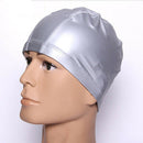Swimming Cap Protect Ear Long Hair Sports PU Hat Elasticity UV Protection Unisex