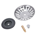 Food Waste Stopper Spin Lock 8cm Dia Sink Drain Drainer Strainer M7S9