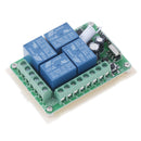 DC 12V 10A 433MHz 4CH Wireless Relay RF Remote Control Switch Receiver E Hn