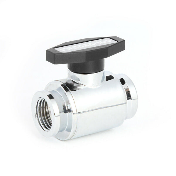 G1/4 Thread Vent Valve Water Ball Valve for PC Water Cooling System (Black) A#S