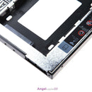 Universal 2.5 2nd 9.5mm Ssd Hd SATA Hard Disk Drive HDD Caddy Adapter Bay F