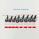 Spinning Rod Guides Tip Ceramic Fishing Rod Guide Replacement Tip Spare Par B2Q7