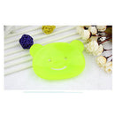 fashion cartoon smile Bear shaped soap dish creative bathroom home decor-OZ
