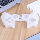 Soft Silicone Skin for DualSense Controller Case + 2 Thumb Grips (White)