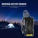 Skywolfeye USB Flashlight Torch Battery Charger Adapter for Li-ion 18650 Battery
