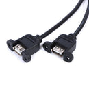 9hole To Dual USB2.0 Female Header Adapter Cable Motherboard 9pin Cord Hn