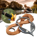 With Rope Stainless Steel Dehooker Fishing Tools Lure Snag Remover Outdoor