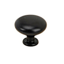 Classic Metal Cabinet Round Pull Handle Kitchen Cupboard Draw Knobs Black