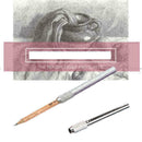 1x Pencil Extender Holder Writing Tool Metal Writing Delicate Office Statio Y4N1
