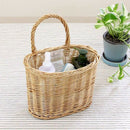 Handmade Wicker Basket Rattan English Country Style Picnic Basket Shopping  S5H2