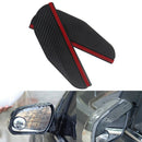 2pcs Car Side Rear View Mirror Rain Eyebrow Visor Carbon Fiber Sun Shield Cov JR