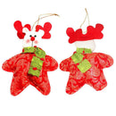 3pcs Santa Claus Snowman Deer Red Wine Bottle Cover Christmas Xmas Decor
