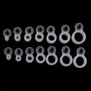 Silicone and Ceramic Fishing Rod Guides Rod Repair Kit DIY Rod Tip Eye Rings