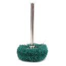 50Pcs Scouring Pad Grinding Head Set Nylon Grinding Head with Handle Polish
