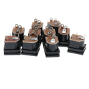 10x DC Power Supply socket Jack Female Outlet Charger 5.5mmx2.5mm Square