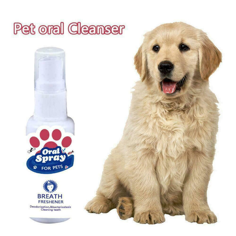 Pet Dog Puppy Breath Freshener Mouth Oral SprayFresh Care New Breathing Den C4W6