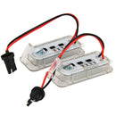 2pc 18LED Rear License Number Plate Light Lamp for Ford Fiesta Focus Kuga Mondeo