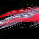 Trout Salmon Steelhead Fly Fishing Streamer Flies Saltwater Red with Hook