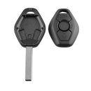 3 Buttons Remote Car Key Fob Case Replacement Shell for BMW E81 E46 E39 E60 A
