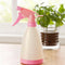 400ml Plastic Hairdressing Spray Bottle Blow Can Plant Flower Water Beige