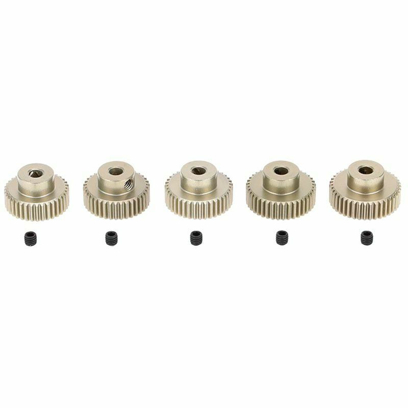 5pcs 64DP 3.175mm Pinion 36T 37T 38T 39T 40T Motor Gear Set for 1/10 RC Car Q1R3