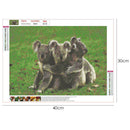 5D DIY Full Drill Diamond Painting Koala Cross Stitch Mosaic Kit (WX181)