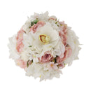 Romantic Rose Wedding Bridal Bouquet Hand Holding Flowers- Light Pink