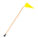 1.2m Universal Safety Flag with Pole Base Mounting Hardware for Kayak Marine