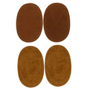 2 Colors Sew-on Oval Elbow Knee Patches DIY Repair Mending Sewing Appliques