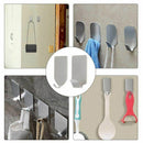 20 PCS Adhesive Hooks, Heavy Duty Wall Hooks Stainless Steel Ultra Strong W