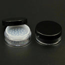 1pc 50g Plastic Loose Powder Jar Powder Puff Boxes Container Cosmetic AU Em S8Y5