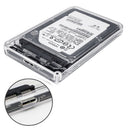 Transparent USB3.0 HDD Case Tool Free UASP Hard Drive Enclosure Cl WsJ.kz
