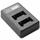 1X(For Li-40B En-El10 Li63 Np-80 K7006 Ds-6365 Usb Lcd Display Dual Port Ba