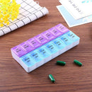 14 Grids 7 Days Weekly Pill Case Medicine Dispenser Pill Box Splitters A