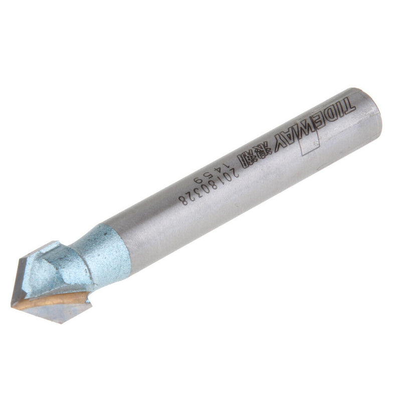 1/4 Shank 90 De V Groove Router Bit Woodworking Milling Cutter Tool 2