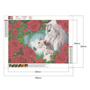 DIY Animal Cross Stitch 5D Full Drill Diamond Painting Wall Decor (C1331)