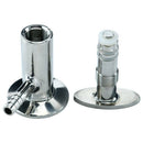 Sanitary Sample Valve 1.5 inch Tri Clamp Ferrule OD 50.5MM with Elliptic Ha