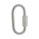 Stainless Steel Quick Links Oval Carabiner Cable Shackle Connector 6mm