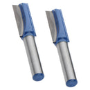 2pcs 1/4inch Shank Straight Flush Trim Router Bit Woodworking Cutting Tools