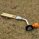 Outdoor Dual Flame Butane Gas Gun Torch Welding Iron BBQ Cooking Tools O6E7