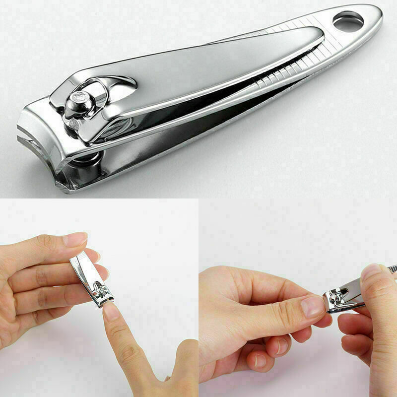 Newly Stainless Steel Finger Toe Nail Clipper Trimmer Gift .Manicure Z8Q3
