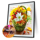 5D DIY Full Drill Diamond Painting Floral Cross Stitch Embroidery (C1017)