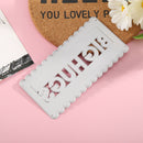 Letters Cutting Dies Carbon Steel Stencil for DIY Scrapbooking (GG0316) A