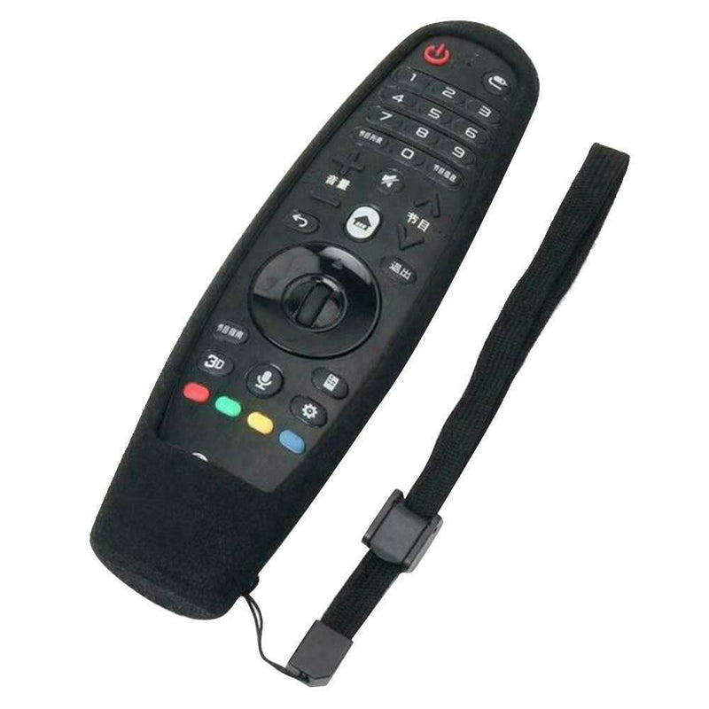 Silicone Case for LG Smart TV Remote Control AN-MR600 AN-MR650a (Black) A