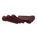6 Pieces Rosewood Acoustic Folk Guitar Bridge Pins for String Instrument