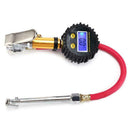 Digital Car Tire Air Pressure Inflator Gauge LCD Display LED Backlight Tester